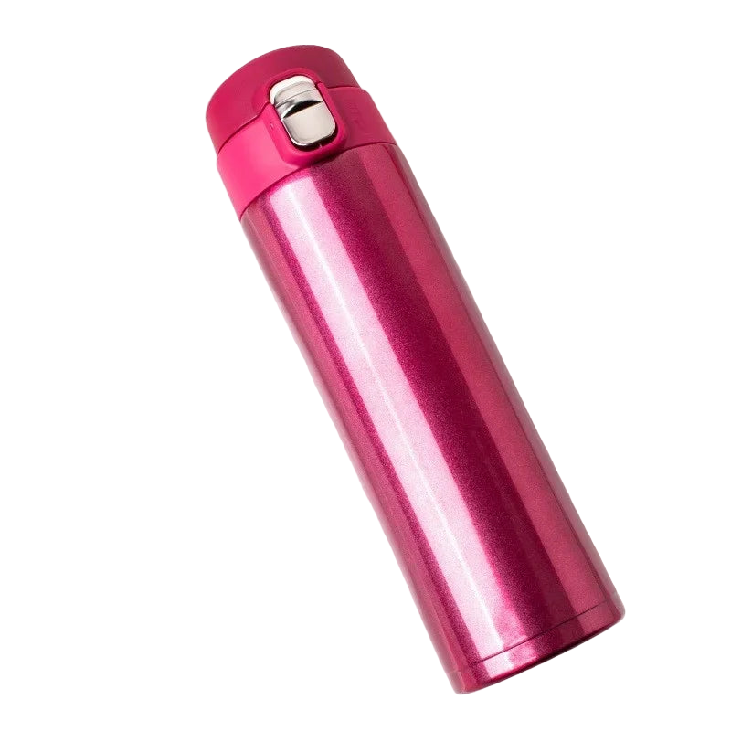 NNEOBA 500ml Vacuum Flask Rose Red-0