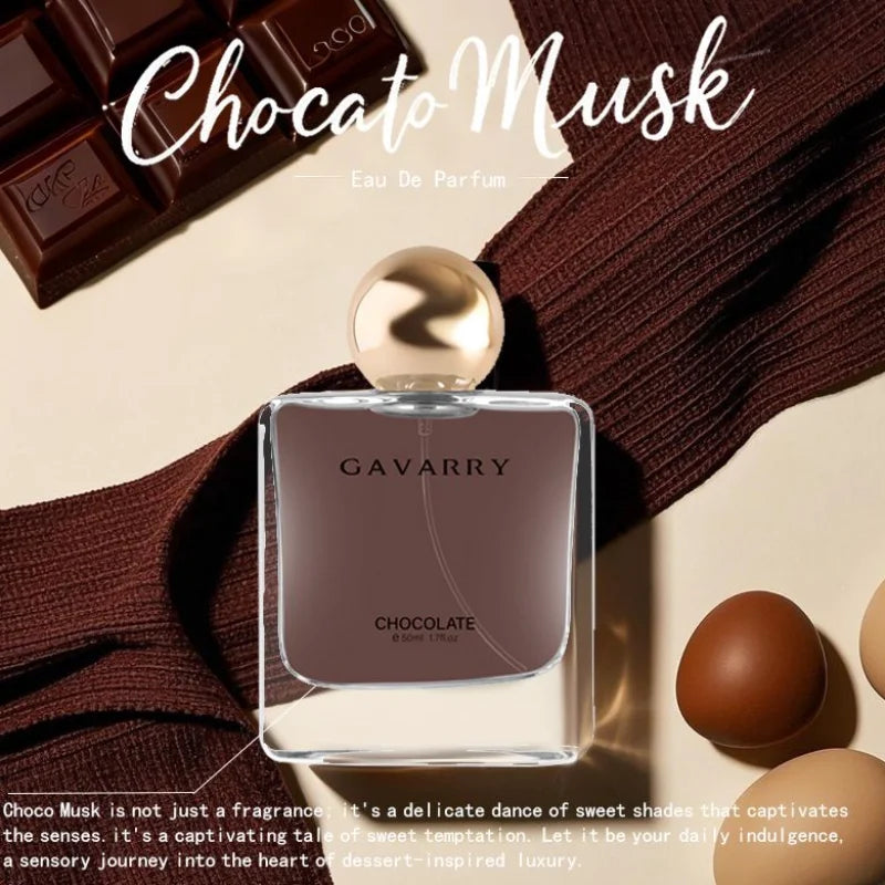 Eau de Parfum Gourmande Vanille Cacao 50ml — Fragrance Crémeuse Douce