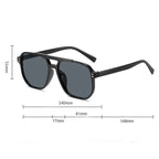 Lunettes de Soleil Oversize Vintage — Design Rétro UV400 Unisexe