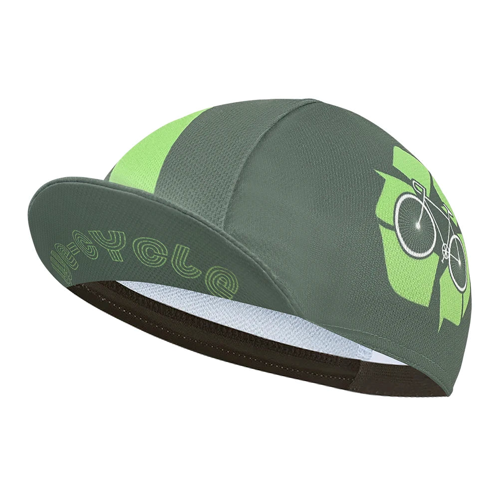 Casquette Cyclisme Classique Polyester - Absorption Transpiration Multicolore Unisexe Sport