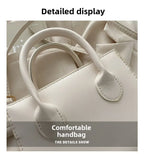 Bolso Negro Elegante — Doble Asa Bandolera Retro FuturaTrend