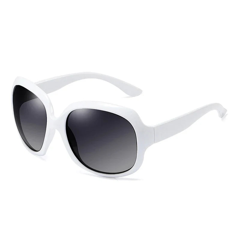 Lunettes de Soleil Rondes Oversize Femme — Style Vintage, 5 Coloris