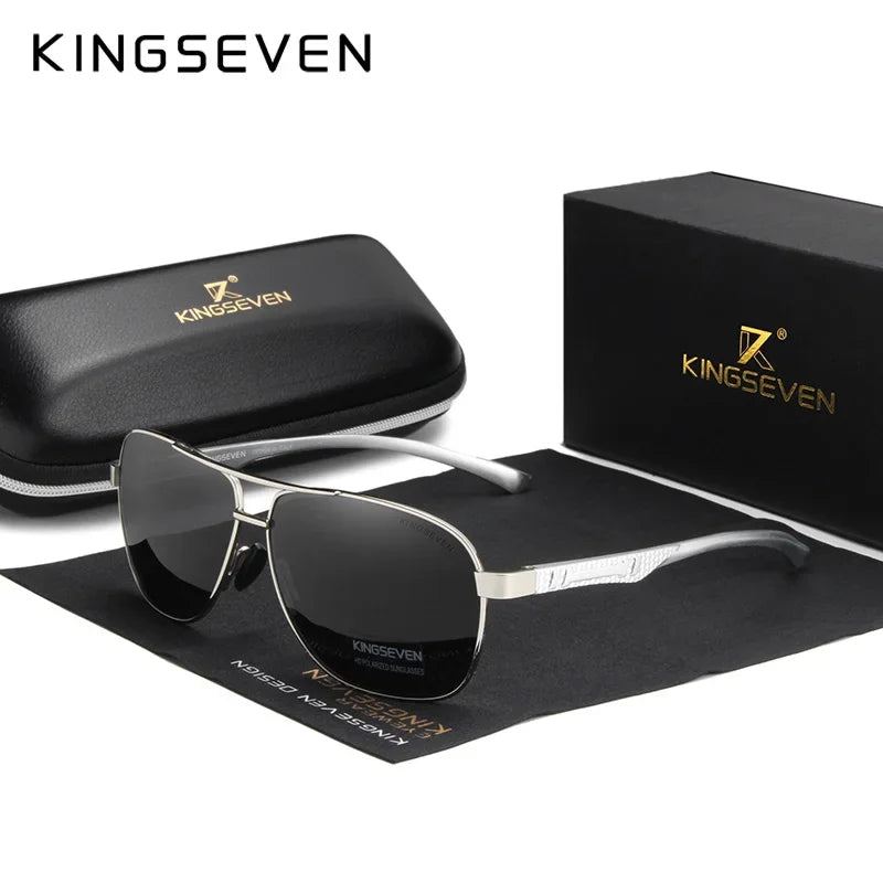 Gafas de sol polarizadas para hombre de aluminio — UV400 HD Premium