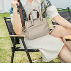 Bolso de Mano Mujer Gran Capacidad Lona — Bandolera Multifunción