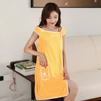Toalla de baño portátil para mujer de 140x85cm - Toalla de secado rápido para spa, playa, gimnasio y yoga.