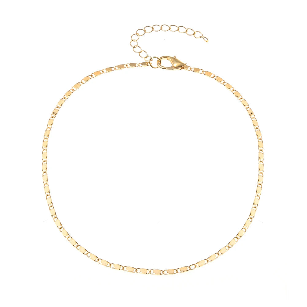 Bracelet de Cheville Bohème - Bijou de Pied Élégant