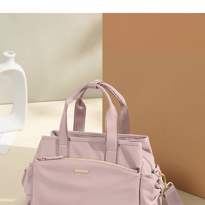 Bolso de Mano Mujer Gran Capacidad Lona — Bandolera Multifunción