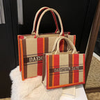 Sac de Plage Boho Fashion Grande Capacité - Tote Canvas Designer Été 2026