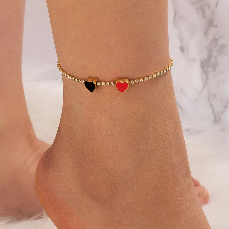 Bracelet de Cheville Luxury Cristal Papillon - Bijou de Pied