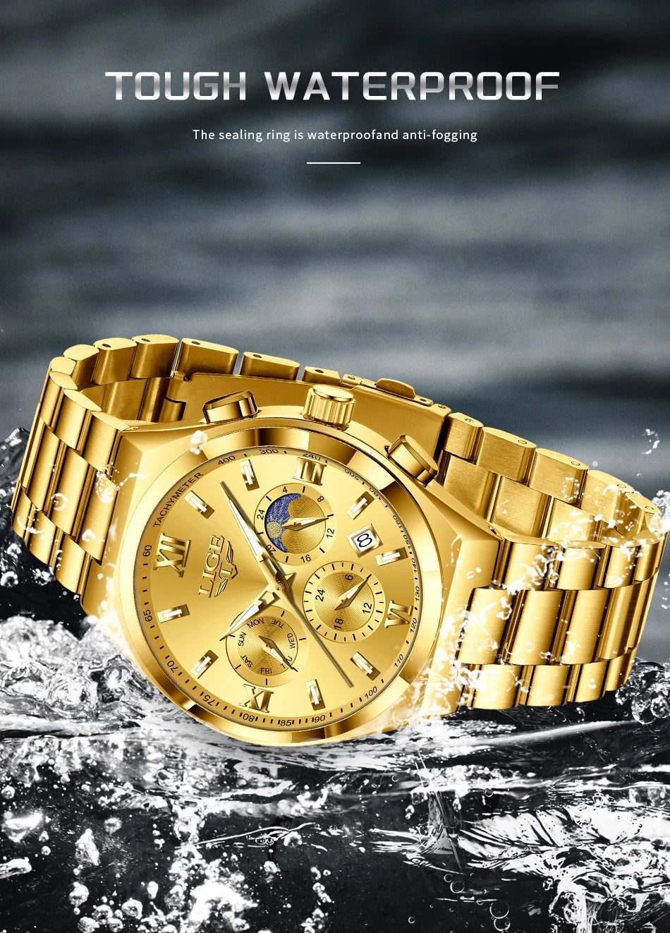 Montre Femme Minimaliste Luxury Waterproof — Casual Élégant