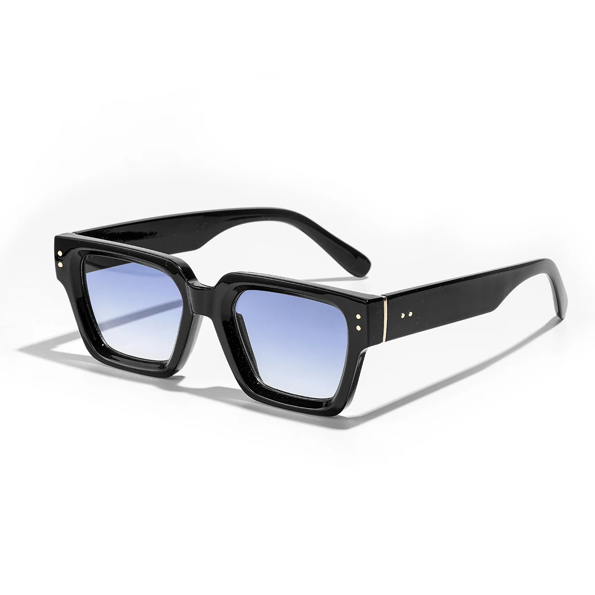 Lunettes de Soleil Carrées Homme Luxury Premium - Design Noir