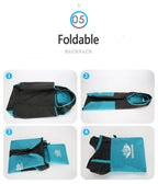 Foldable Waterproof Summer Beach Tote Bag - Swimming, Gym, Children's Toy Storage
