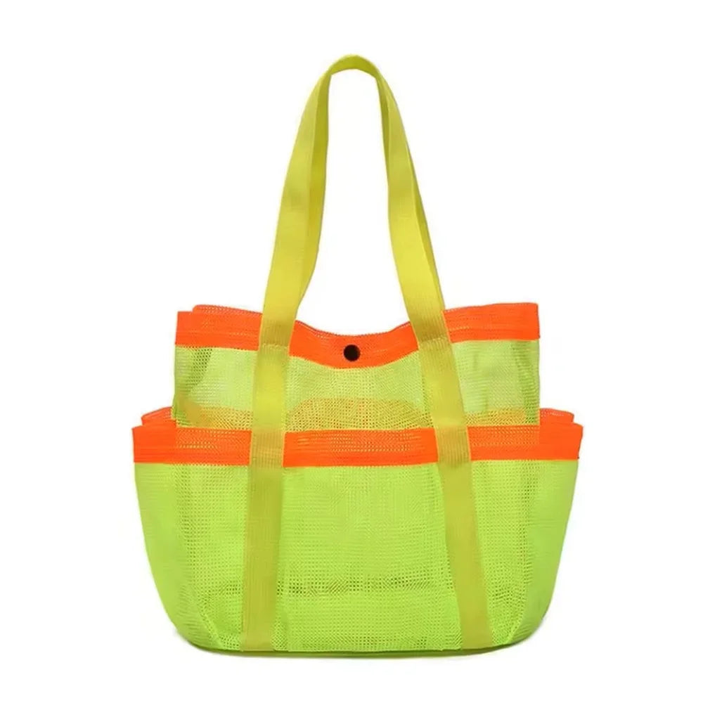 Sac de Plage Tote Portable Respirant - Pliable Grande Capacité Séchage Rapide