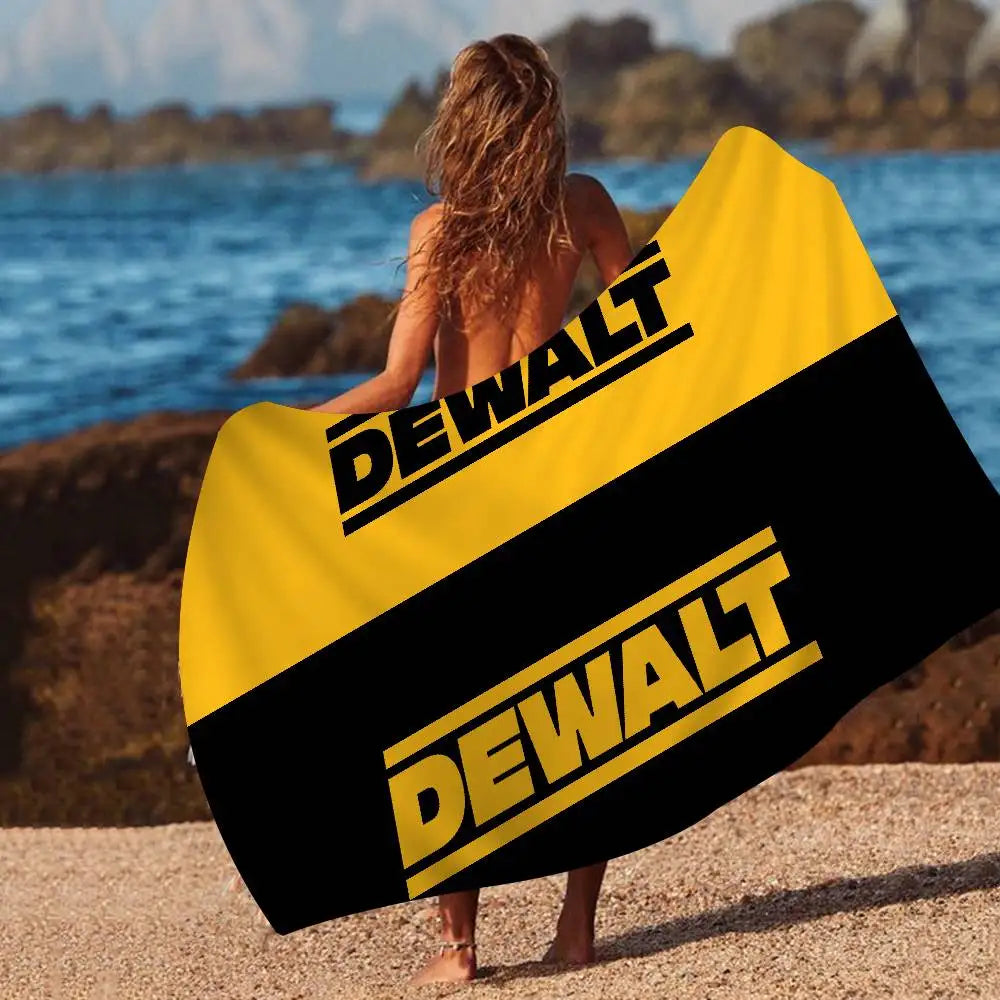 Grande Serviette de Plage Microfibre Séchage Rapide - Piscine Voyage Yoga Natation