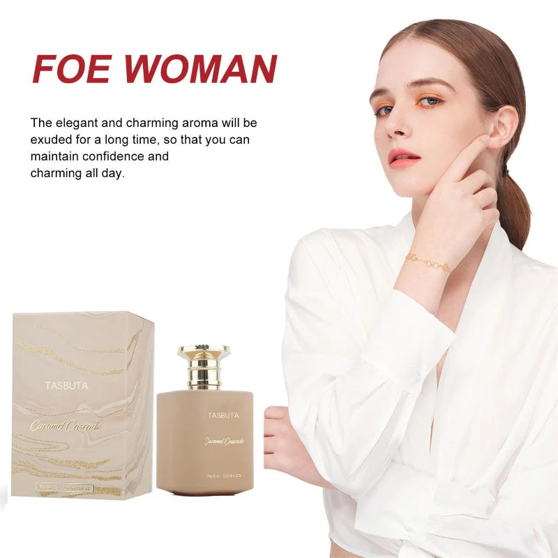 Eau de Parfum Caramel Gourmand — Fragrance Douce Chaude Addictive