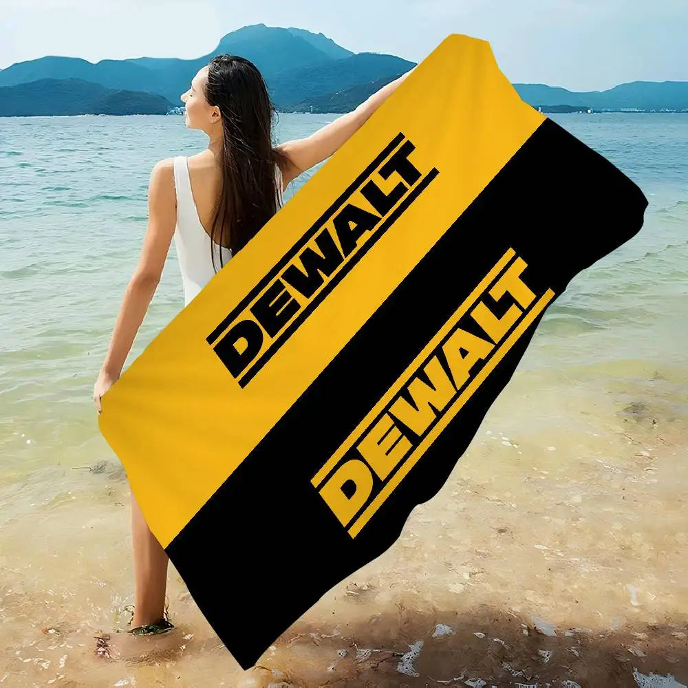 Grande Serviette de Plage Microfibre Séchage Rapide - Piscine Voyage Yoga Natation