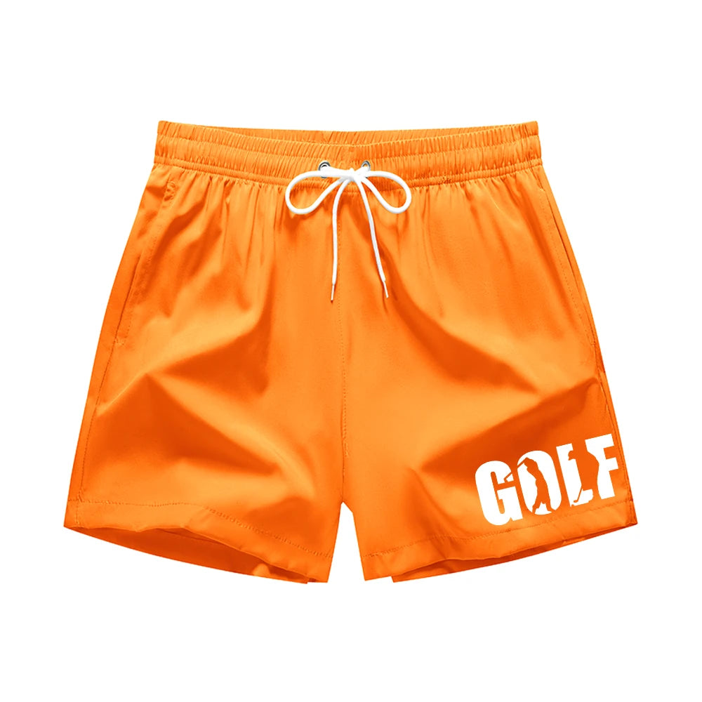 Short de Bain Homme Imprimé Séchage Rapide - Maillot Plage Été Respirant Cordon