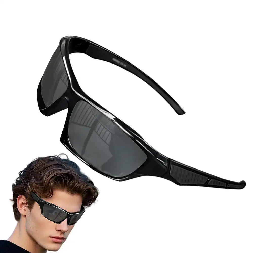 Lunettes de Soleil Homme Polarisées Sport — Protection Complète UV400