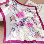 Foulard Femme Satin Imprimé — Collection Luxury 2026 FuturaTrend
