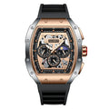 Montre Homme Sport Chronographe Waterproof — Quartz Multifonction 3ATM