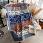 Luxury Geometric Pashmina Scarf — Elegant FuturaTrend Shawl