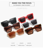 Men's Square Luxury Sunglasses — Retro Design UV400