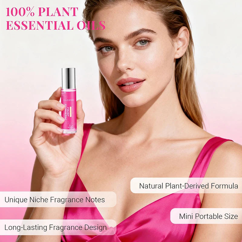 Parfum Femme Phéromones Roll-On — Jasmin Violette Musc Longue Durée