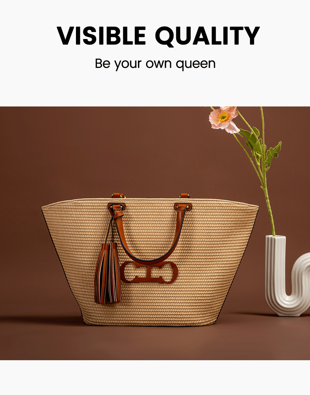 Sac Tote Femme CHCH 2024 Vacances Plage - Shopping Main Bucket Bag