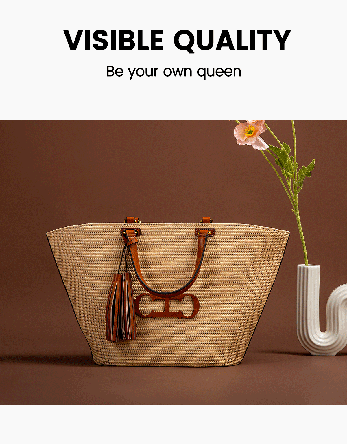 Sac Tote Femme CHCH 2024 Vacances Plage - Shopping Main Bucket Bag