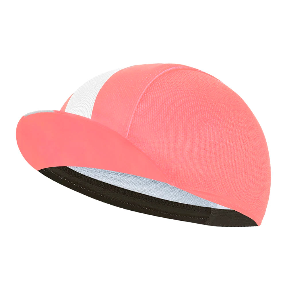 Casquette Cyclisme Classique Polyester - Absorption Transpiration Multicolore Unisexe Sport