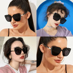 Gafas de sol clásicas para mujer — Diseño vintage UV400 elegante