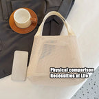 Sac de Plage Mesh Filet Réutilisable Grande Capacité — Éco Chic FuturaTrend