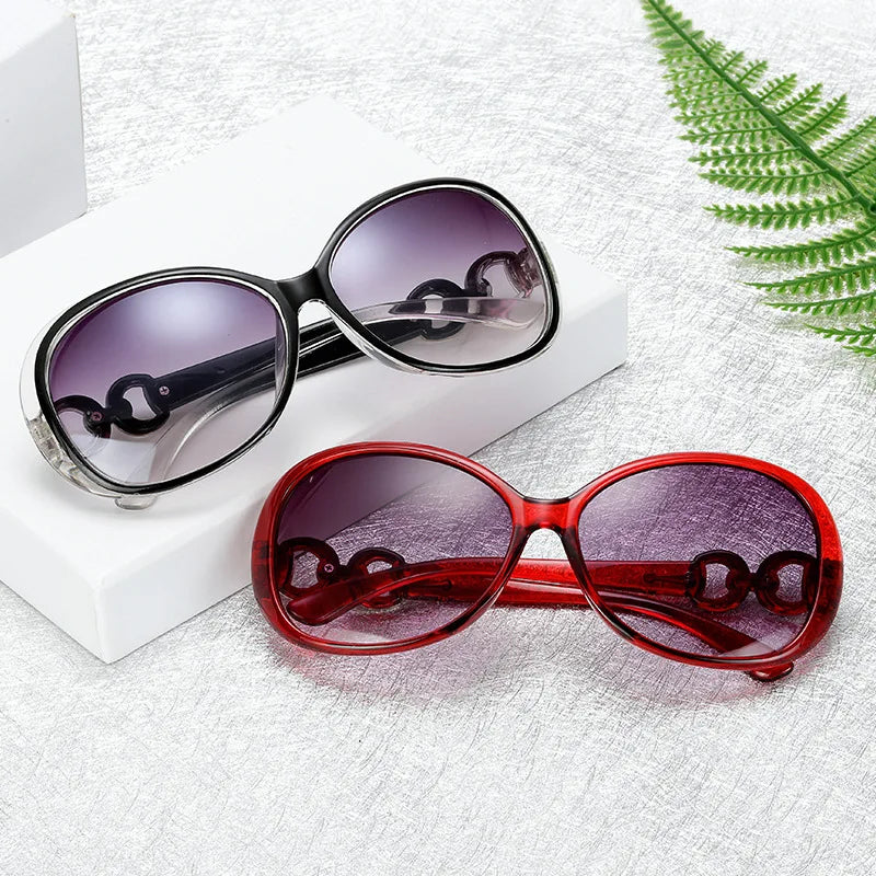 Gafas de sol retro cuadradas para mujer - Diseño de estrella de lujo UV400