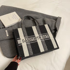Sac de Plage Boho Fashion Grande Capacité - Tote Canvas Designer Été 2026