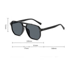Lunettes de Soleil Oversize Vintage — Design Rétro UV400 Unisexe