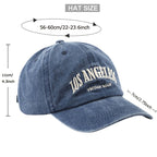Casquette Baseball Coton Brodée Fashion - Snapback Rétro Ajustable Unisexe Casual