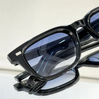 Lunettes de Soleil Carrées Acétate Unisexe — Luxury Moderne UV400
