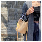 Bolso de hombro de cuero para mujer - Tote grande clásico de lujo