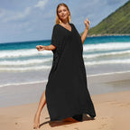 Robe de Plage Longue Cover Up - Paréo Kaftan Maxi Oversize Été