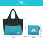 Foldable Waterproof Summer Beach Tote Bag - Swimming, Gym, Children's Toy Storage