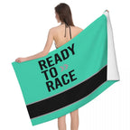 Motocross Enduro Cross Beach Towel - Soft Microfiber Quick Drying Motorcycle