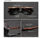 Lunettes de Soleil Homme Polarisées Aluminium — UV400 HD Premium