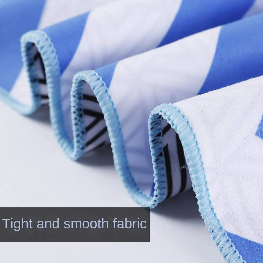 Serviette de Plage Séchage Rapide Anti-Sable - Natation Absorbante Compacte Fleurs