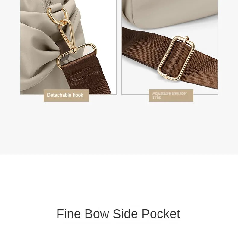 Bolso de Mano Mujer Gran Capacidad Lona — Bandolera Multifunción