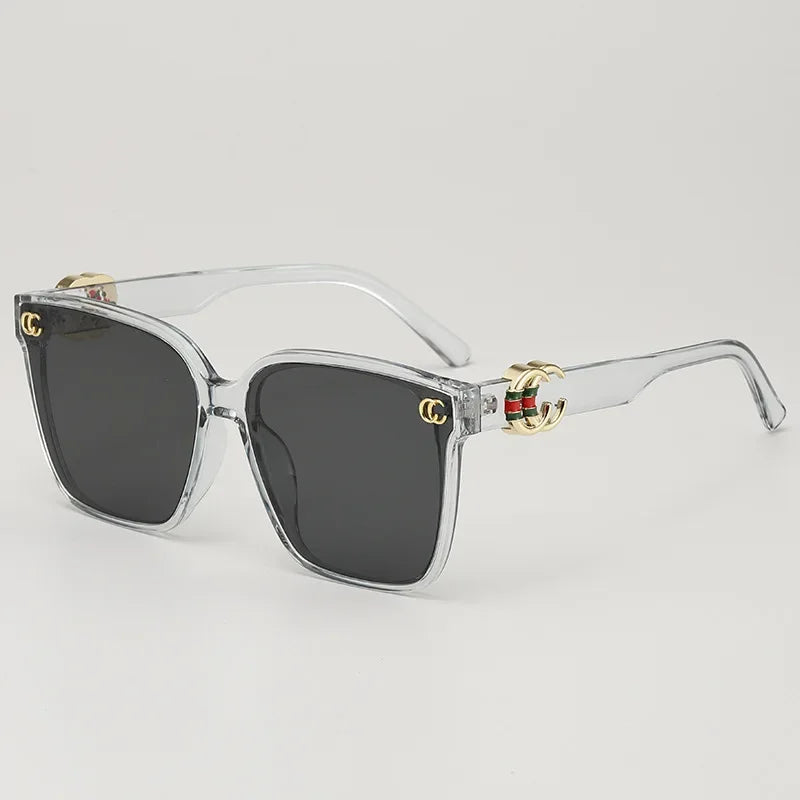 Lunettes de Soleil Femme Designer Fleurs — Luxury UV400
