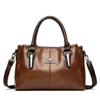 Sac à Main Cuir Souple Femme - Grand Cabas Luxury Épaule Crossbody