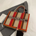 Sac de Plage Boho Fashion Grande Capacité - Tote Canvas Designer Été 2026