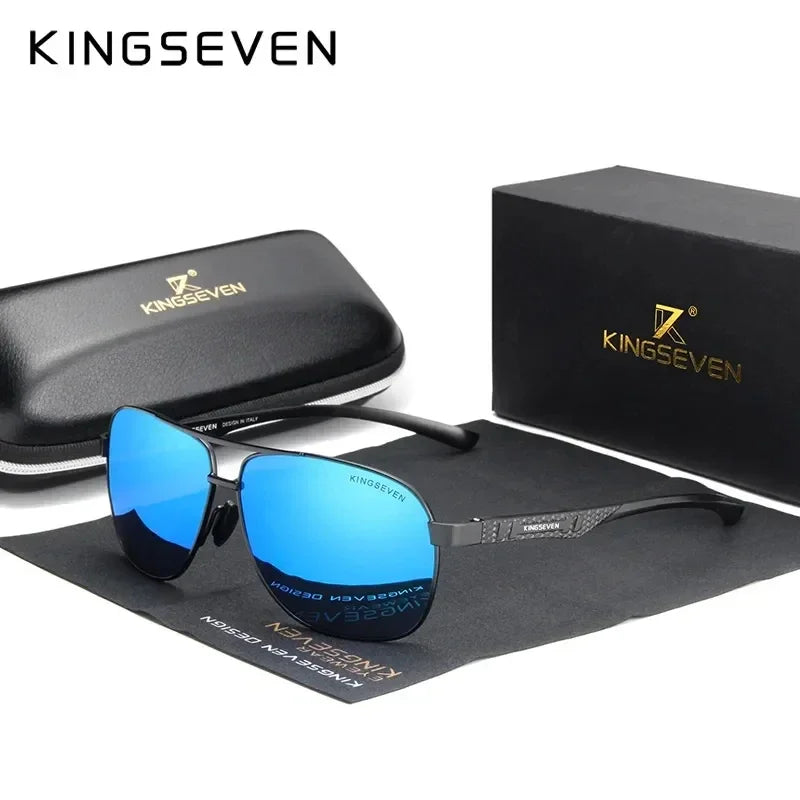 Gafas de sol polarizadas para hombre de aluminio — UV400 HD Premium