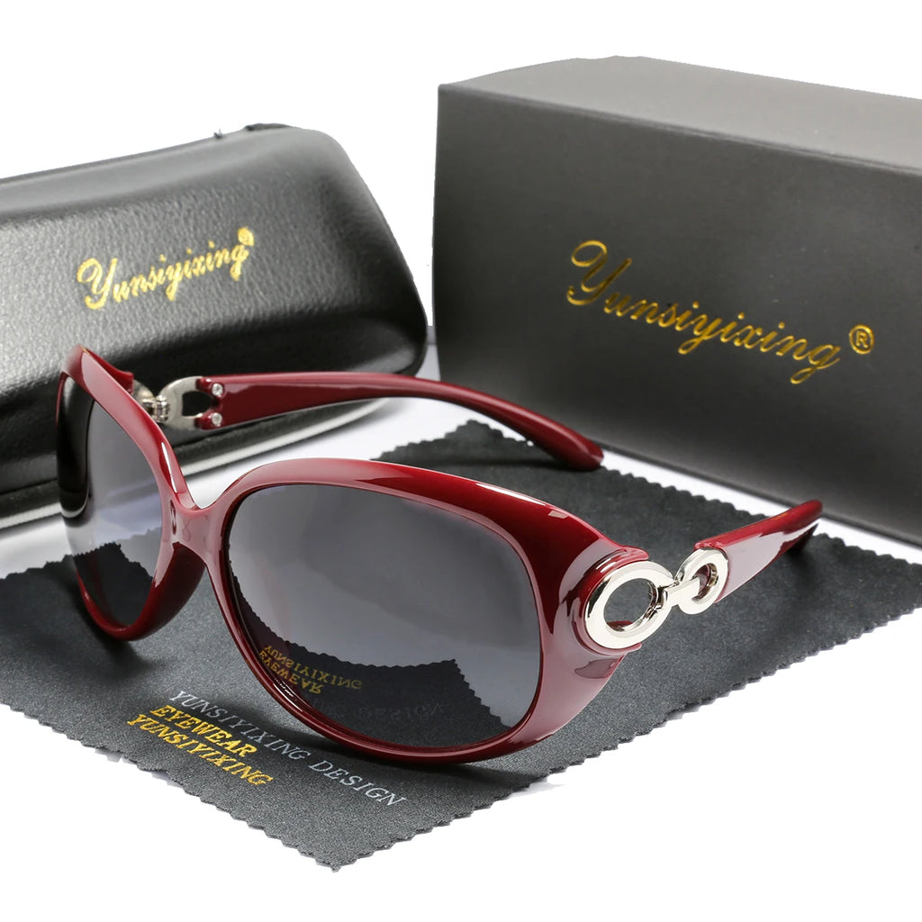 Lunettes de Soleil Polarisées Femme Luxury - Design Vintage