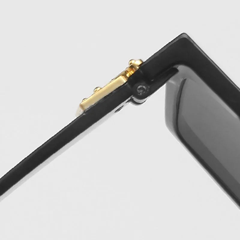 Lunettes de Soleil Carrées Homme Luxury - Design Rétro UV400